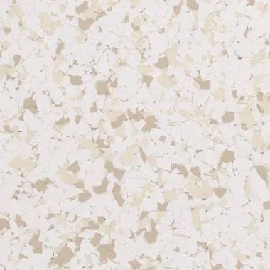 Sand Dollar flake epoxy flooring Vancouver — cream white beige chip blend