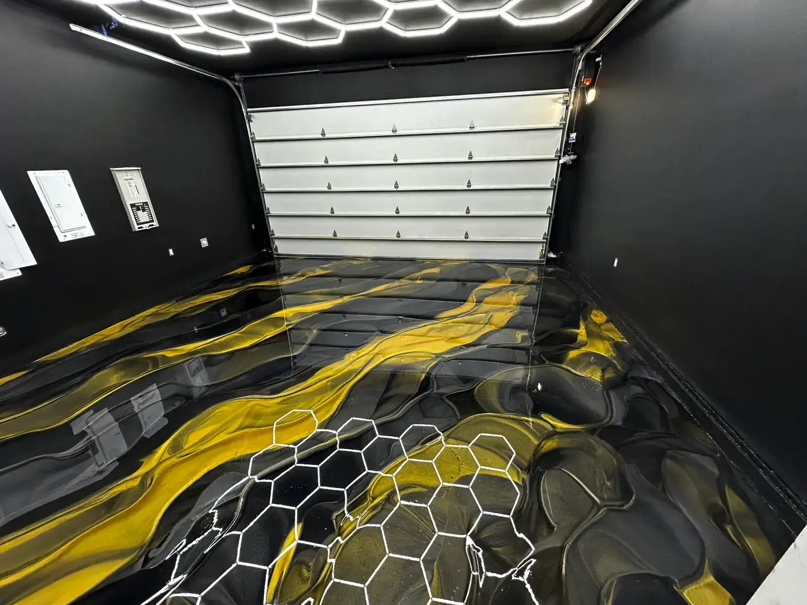 Metallic Epoxy — Residential Garage