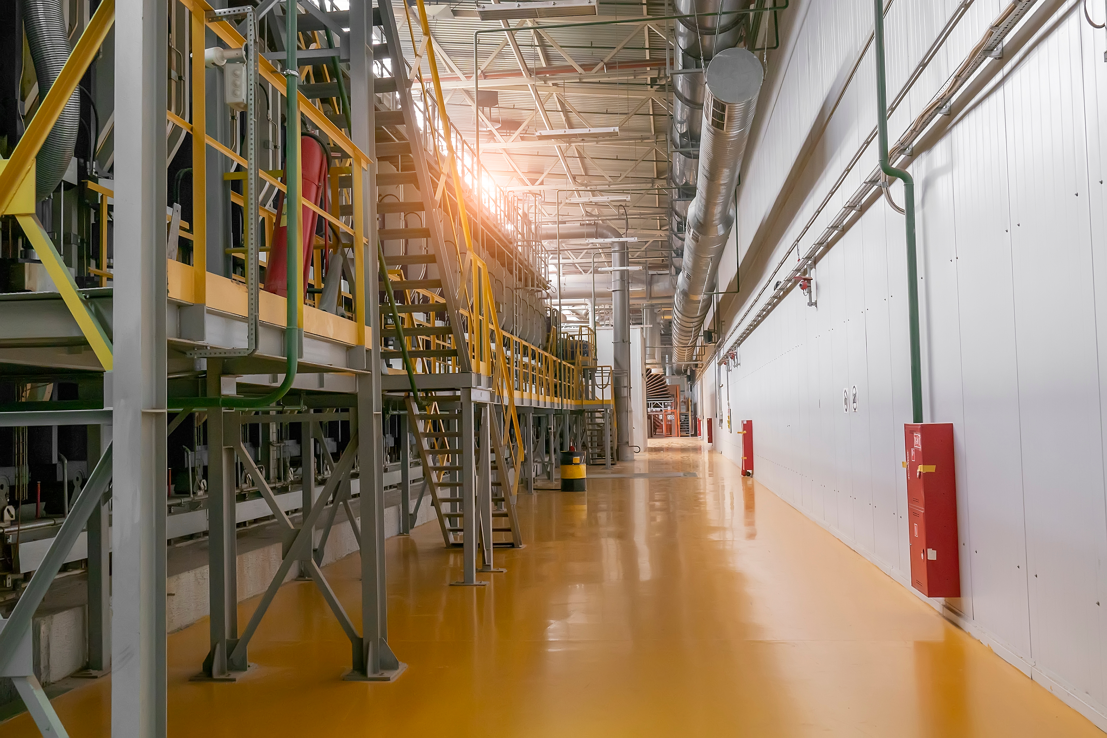 Manufacturing and industrial epoxy floor Vancouver
