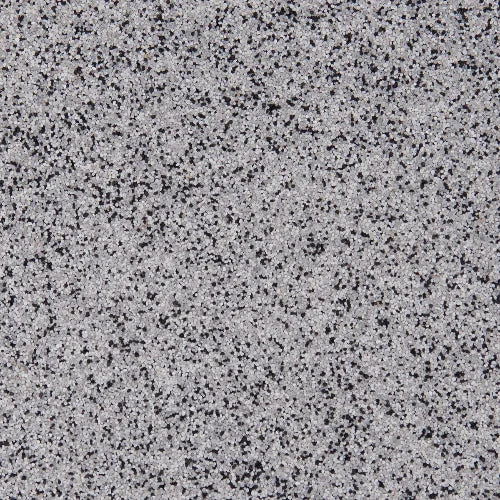 Dalmatian quartz epoxy flooring Vancouver — cream base with black fleck quartz blend