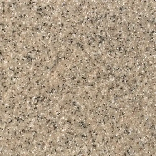 Quartz epoxy floor coating Vancouver — sandstone beige finish