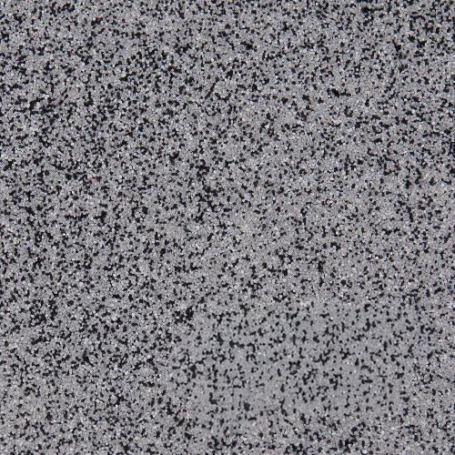 Matrix quartz epoxy flooring Vancouver — medium dark grey with black quartz blend