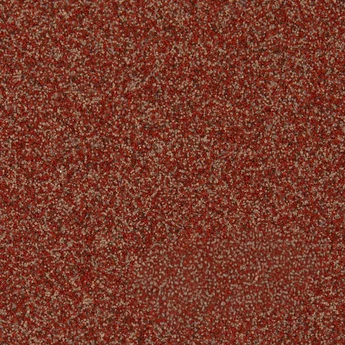 Ruby quartz epoxy flooring Vancouver — deep crimson red quartz blend