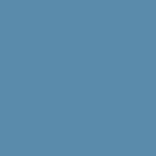 Medium Blue solid colour epoxy flooring