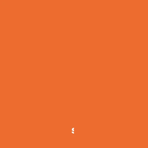 Safety Orange solid colour epoxy flooring